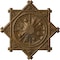 Ekena Millwork Antilles Ceiling Medallion (Fits Canopies up to 6"), Hand-Painted Rubbed Bronze, 38 1/4"OD x 1 1/2"P CM38ANRZS - alternate 1